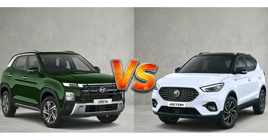 Which is better Hyundai Creta or MG Astor