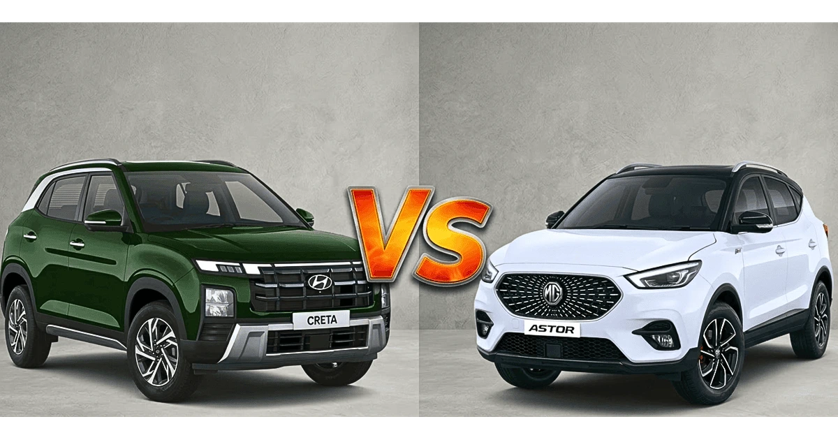 Which is better Hyundai Creta or MG Astor