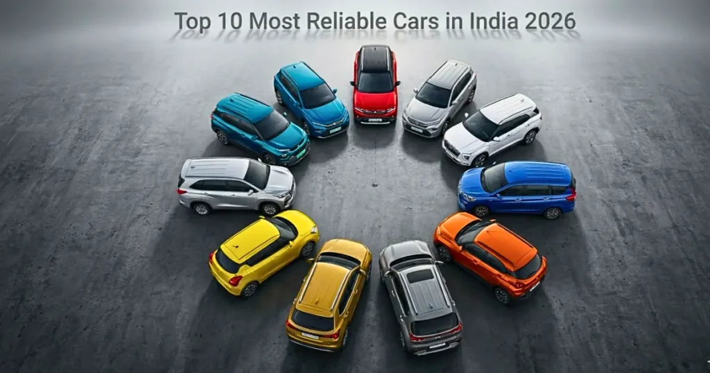 top 10 most reliable cars in India 2026