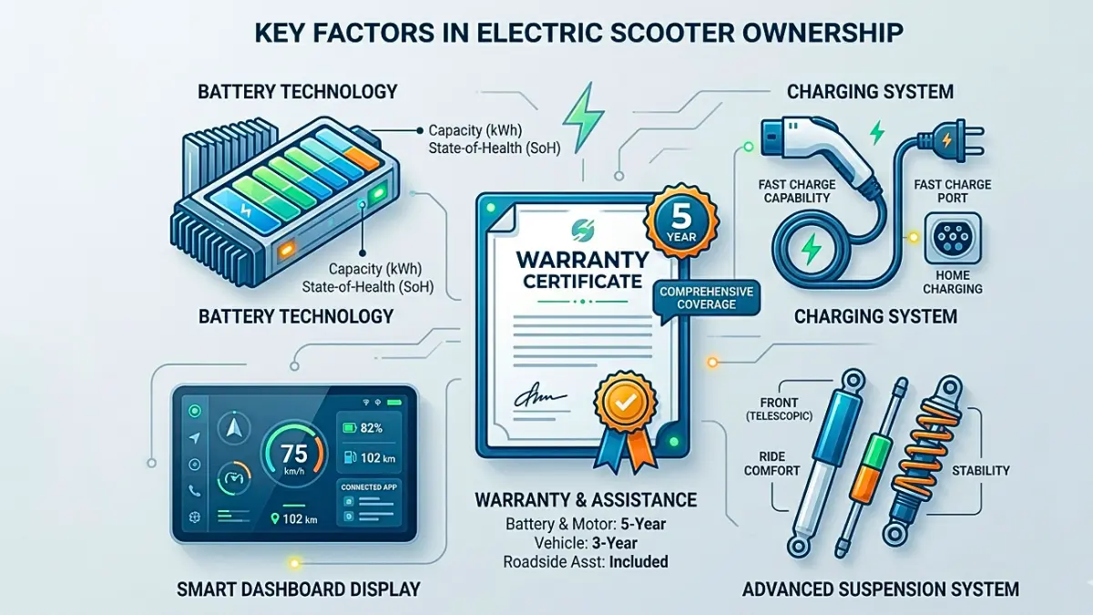 top 5 electric scooters in India under 1.5 lakh
