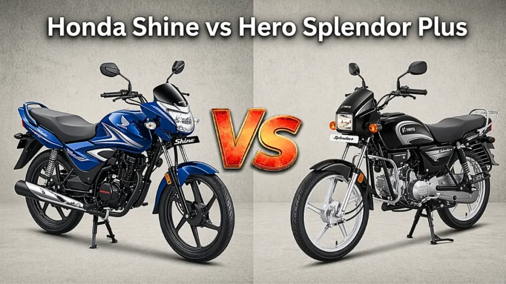 which is better Honda Shine or Hero Splendor plus
