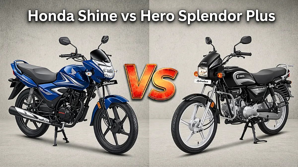 which is better Honda Shine or Hero Splendor plus