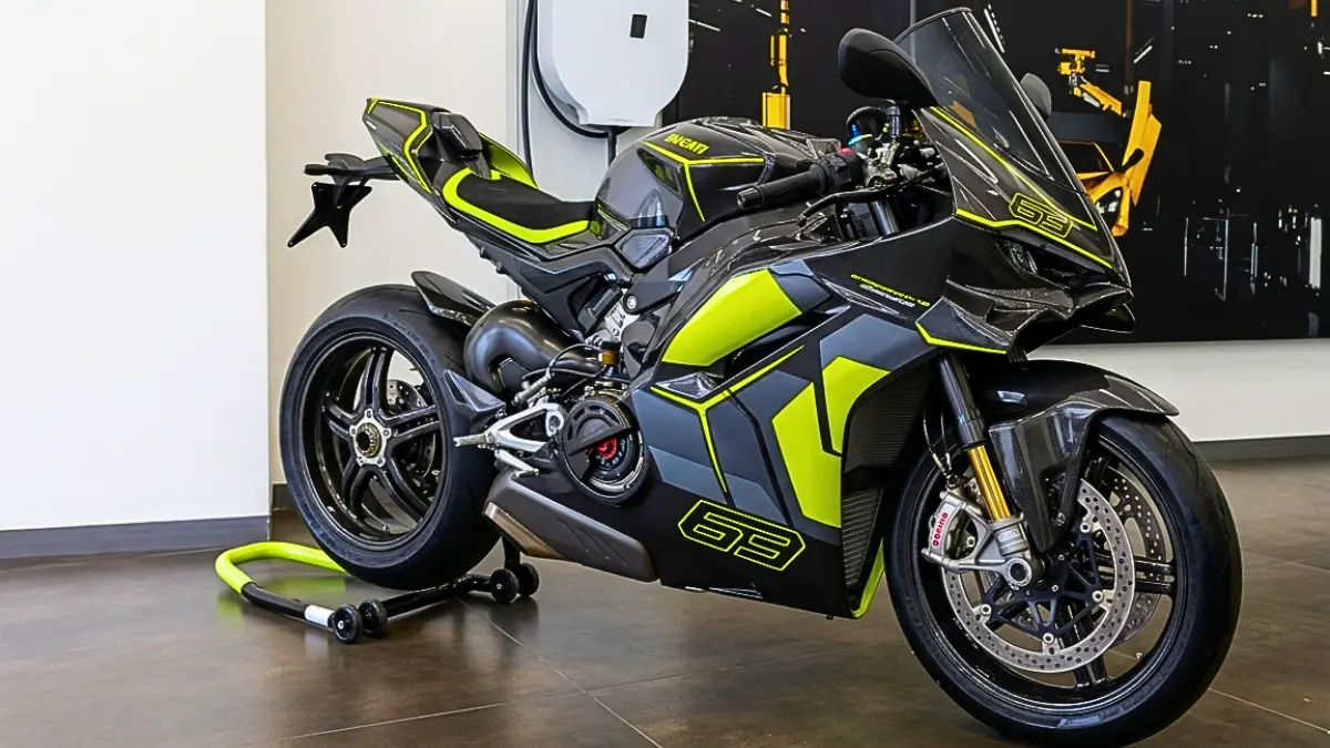 Ducati Panigale V4 Lamborghini Launch