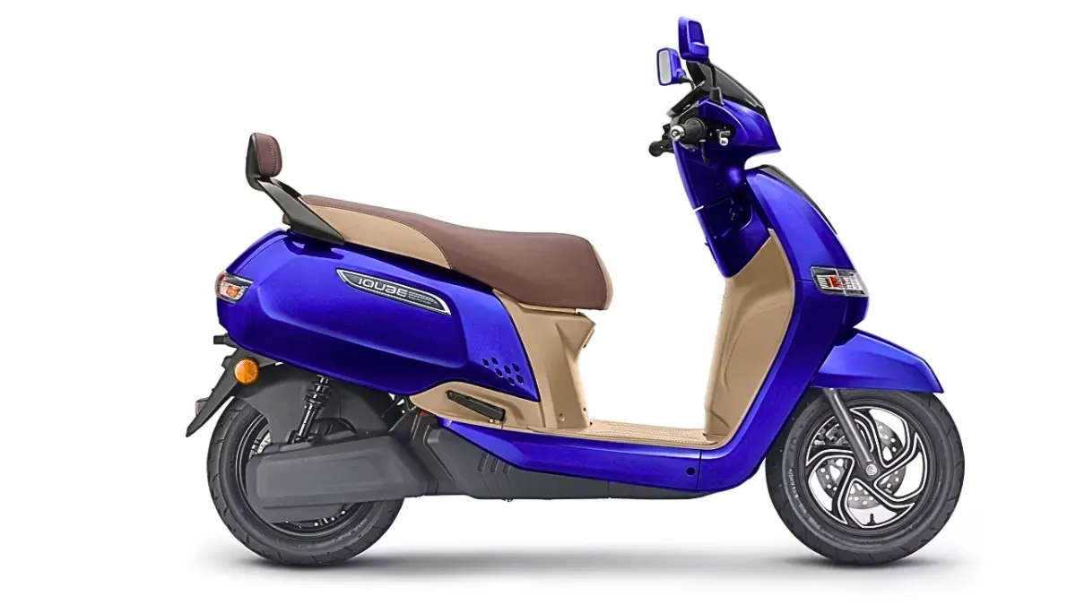 TVS iQube S 4.7kWh Blue