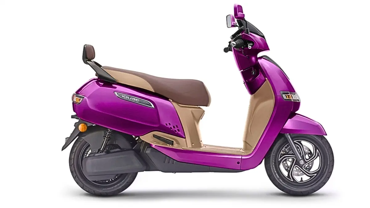TVS iQube S 4.7kWh Purple