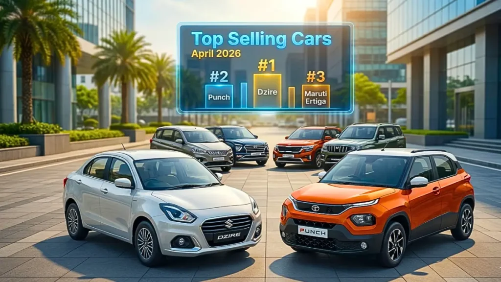 Top Selling Cars In April 2026
