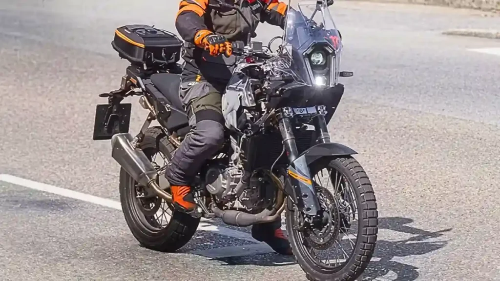 Upcoming KTM Adventure twin-cylinder
