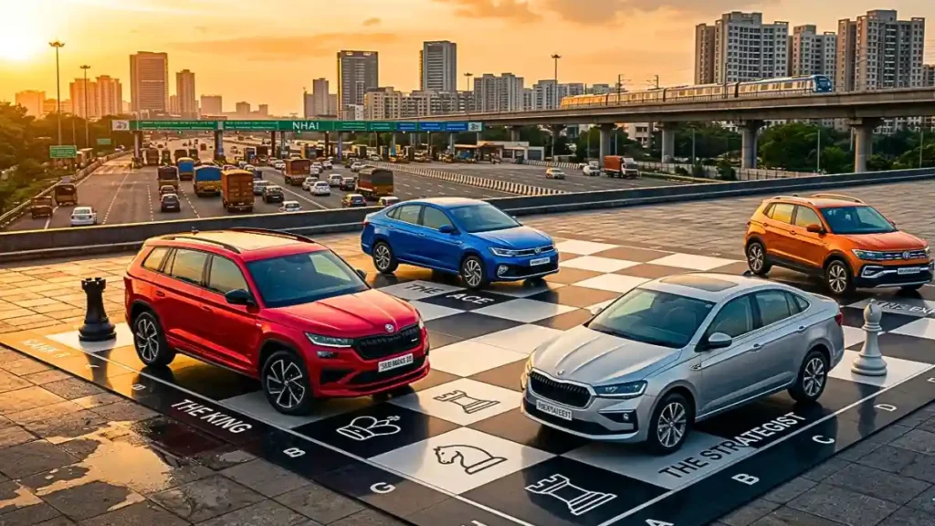 Skoda Volkswagen India four-car strategy