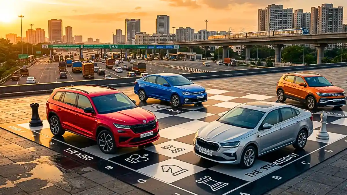 Skoda Volkswagen India four-car strategy